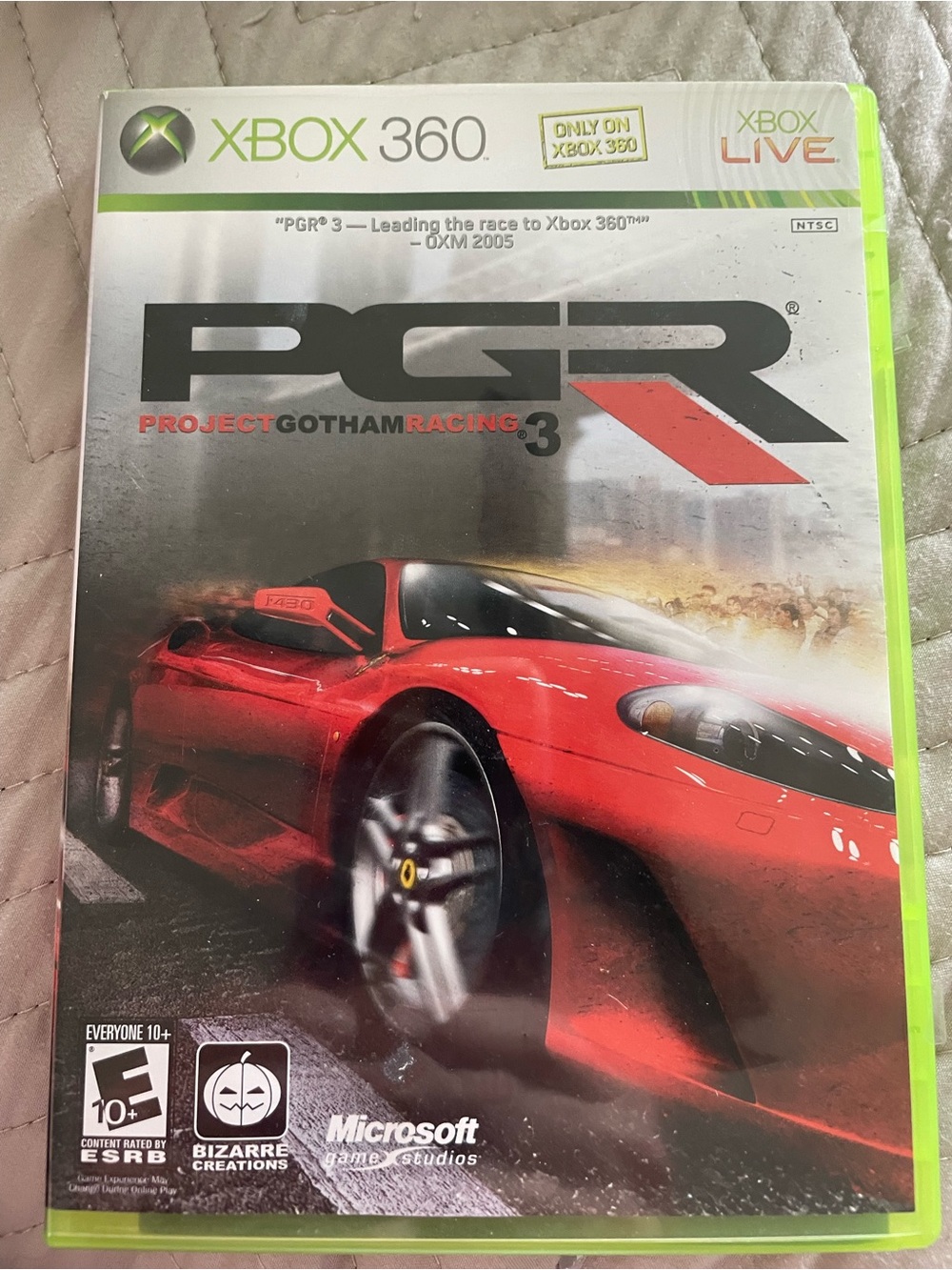 Xbox 360 PGR3 (Project Gotham Racing 3) - Red